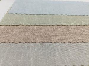 Kain Katun Linen Motif Polos Look Chancap R02