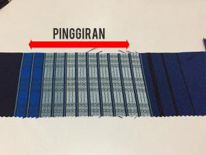 Kain Polynosic Motif Pinggiran 1 Sisi S02-14921