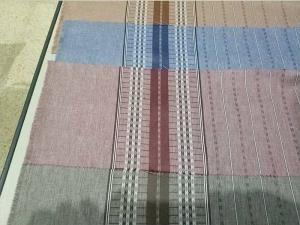 Kain Katun Double Beam Motif Salur P01-2197
